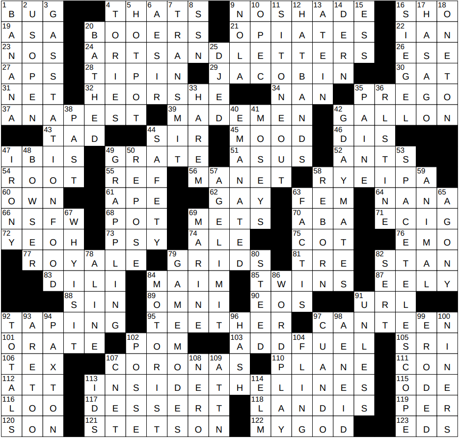 0302 25 NY Times Crossword 2 Mar 25 Sunday NYXCrossword