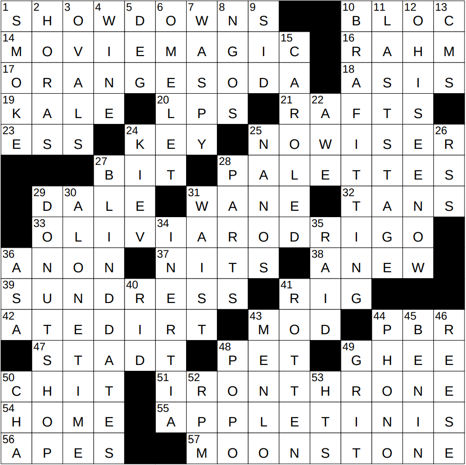 0307 25 NY Times Crossword 7 Mar 25 Friday NYXCrossword