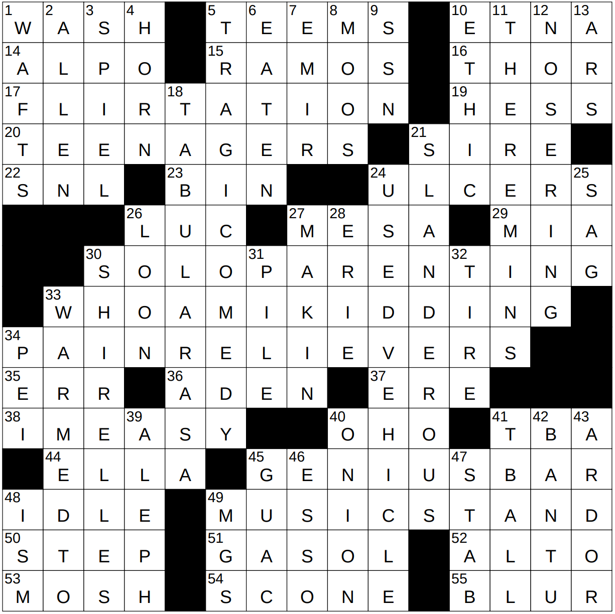 0429 22 NY Times Crossword 29 Apr 22 Friday NYXCrossword