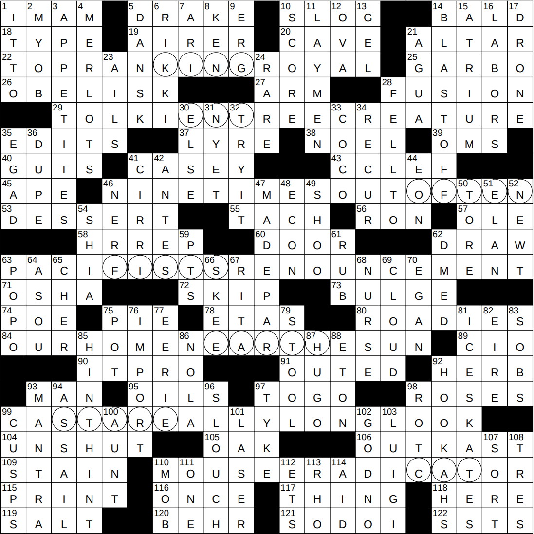 0629 25 NY Times Crossword 29 Jun 25 Sunday NYXCrossword