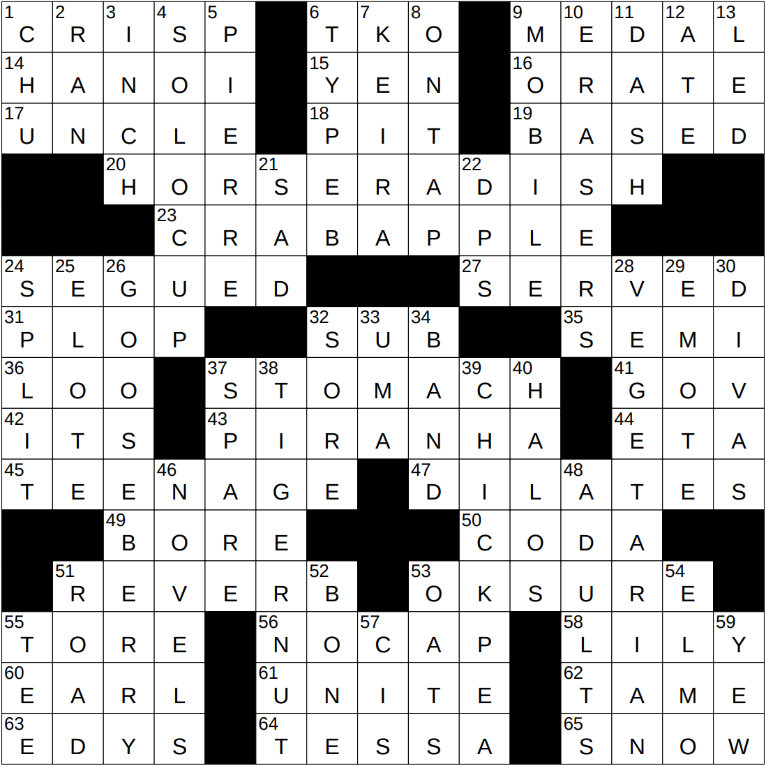 simple sugar nyt crossword clue
