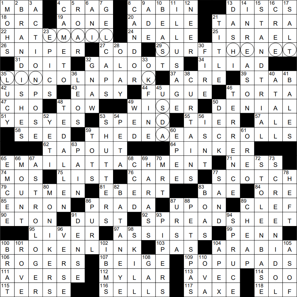be furious nyt crossword