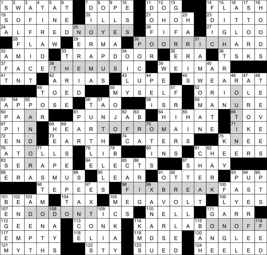 0911 22 NY Times Crossword 11 Sep 22 Sunday NYXCrossword