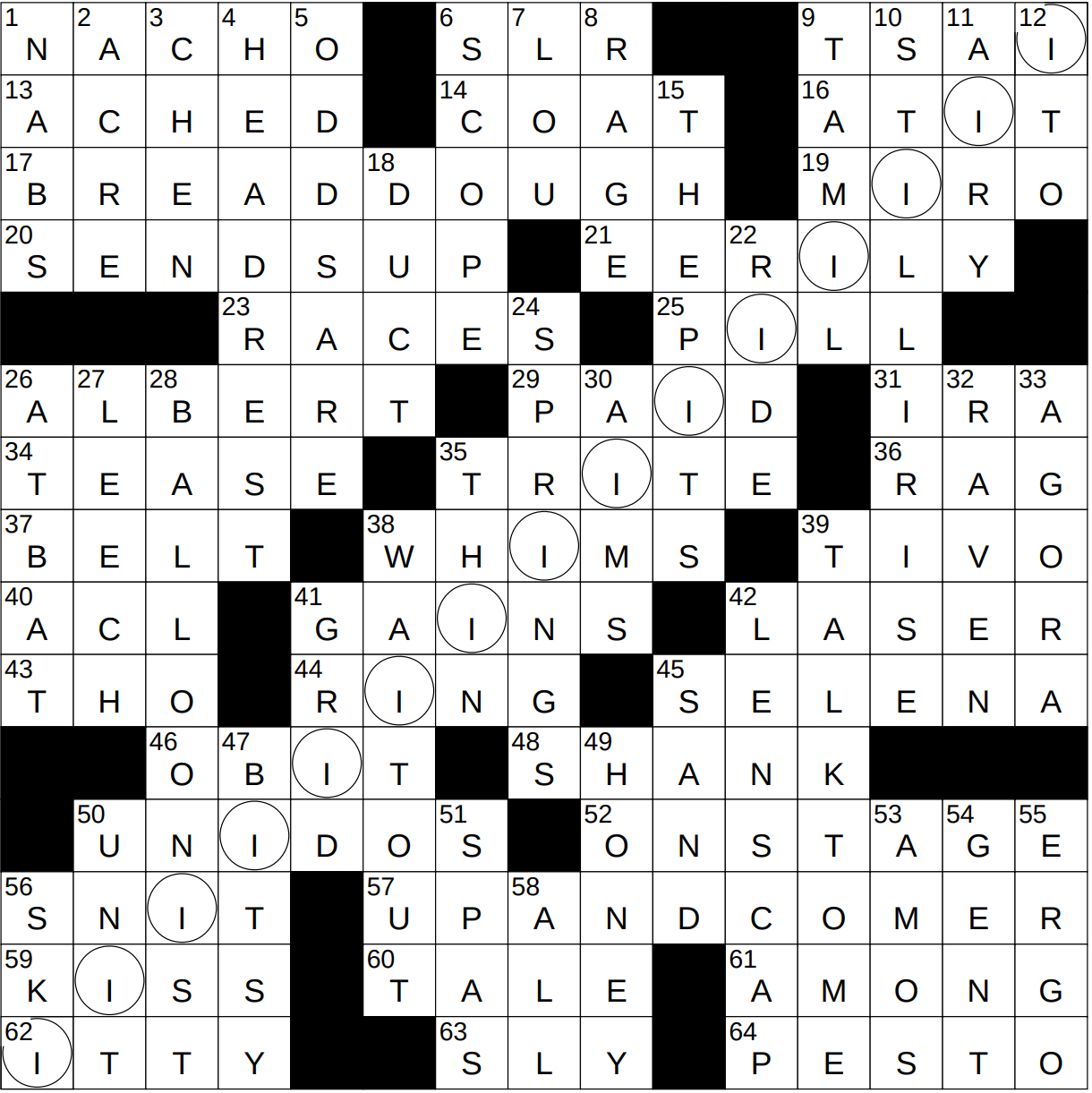 0911 23 NY Times Crossword 11 Sep 23 Monday NYXCrossword