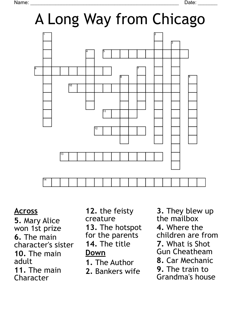by way of crossword