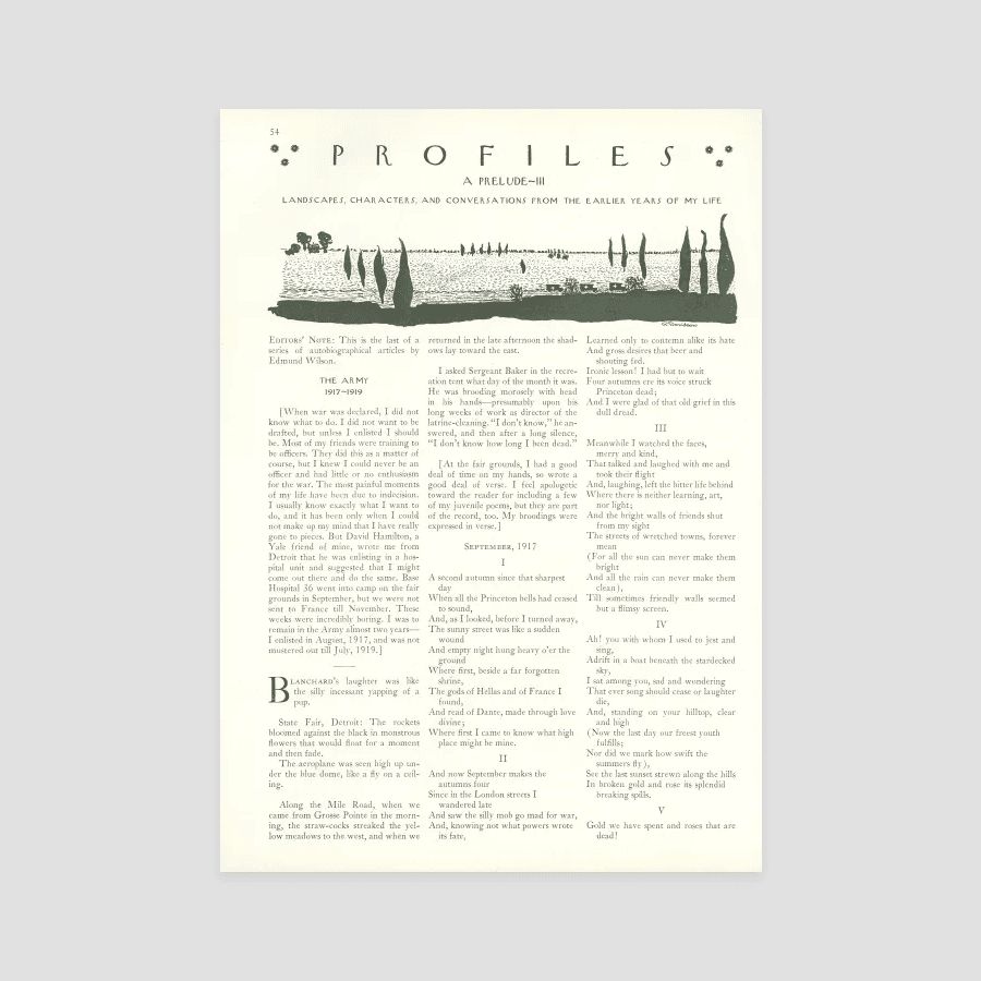 A Prelude III The New Yorker