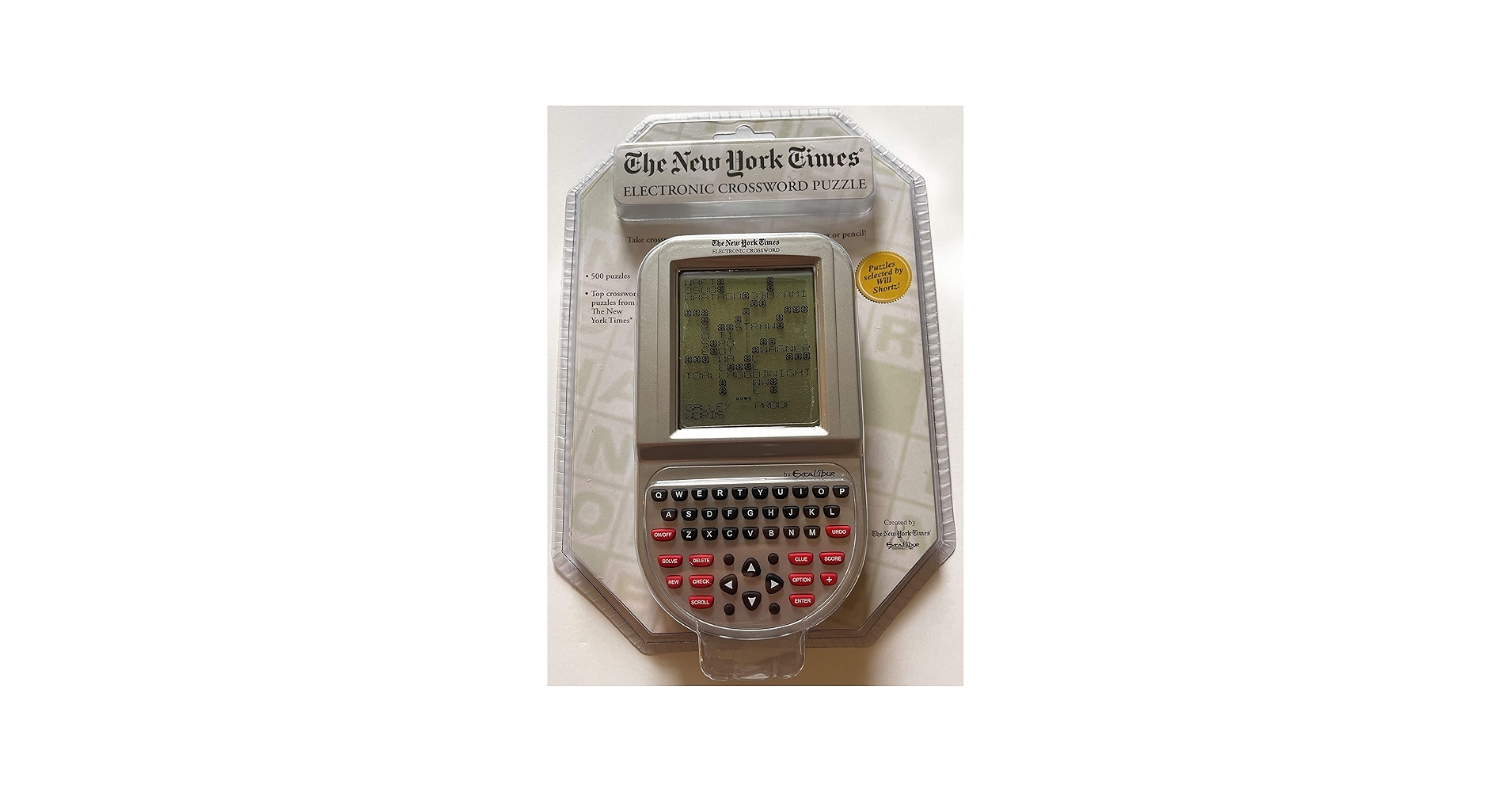 Amazon Excalibur Electronic New York Times Electronic Crossword Puzzle Toys Games