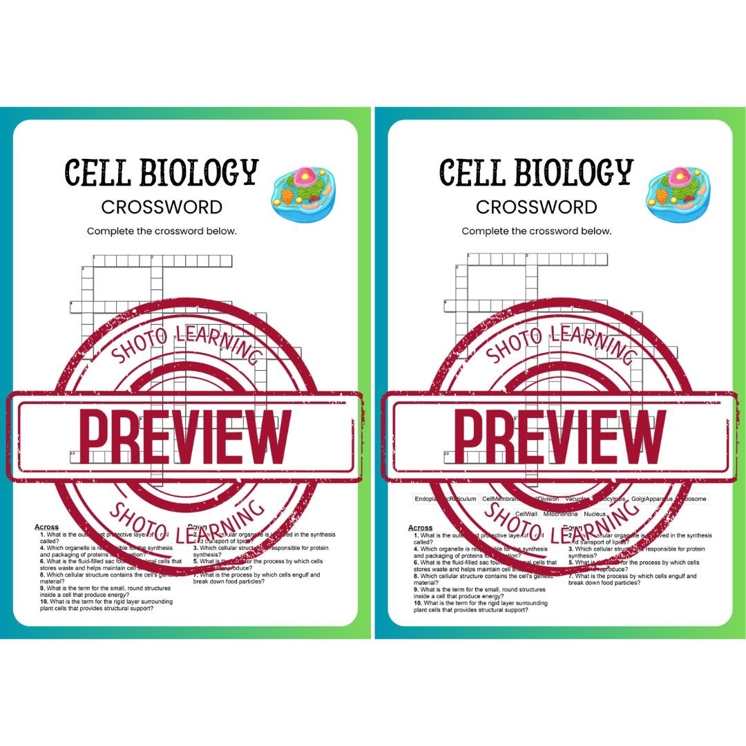 challenging bio course crossword
