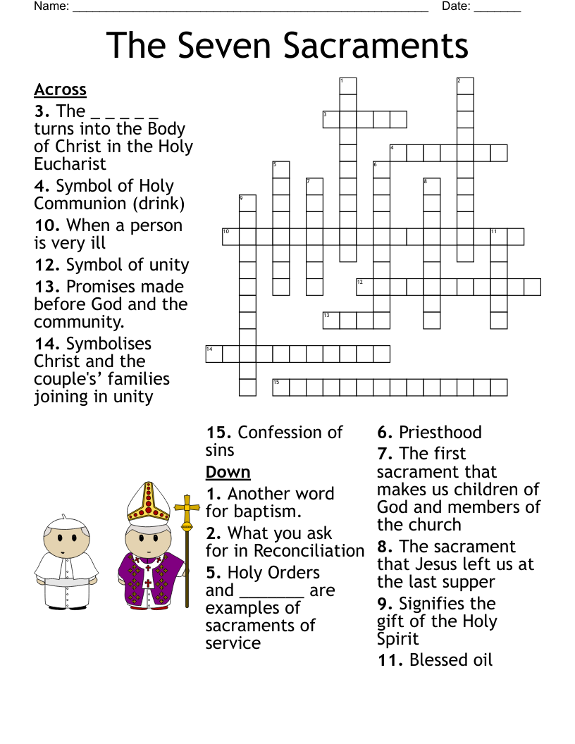 Christian Symbol Crossword WordMint