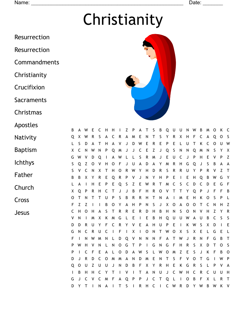 Christian Symbol Crossword WordMint