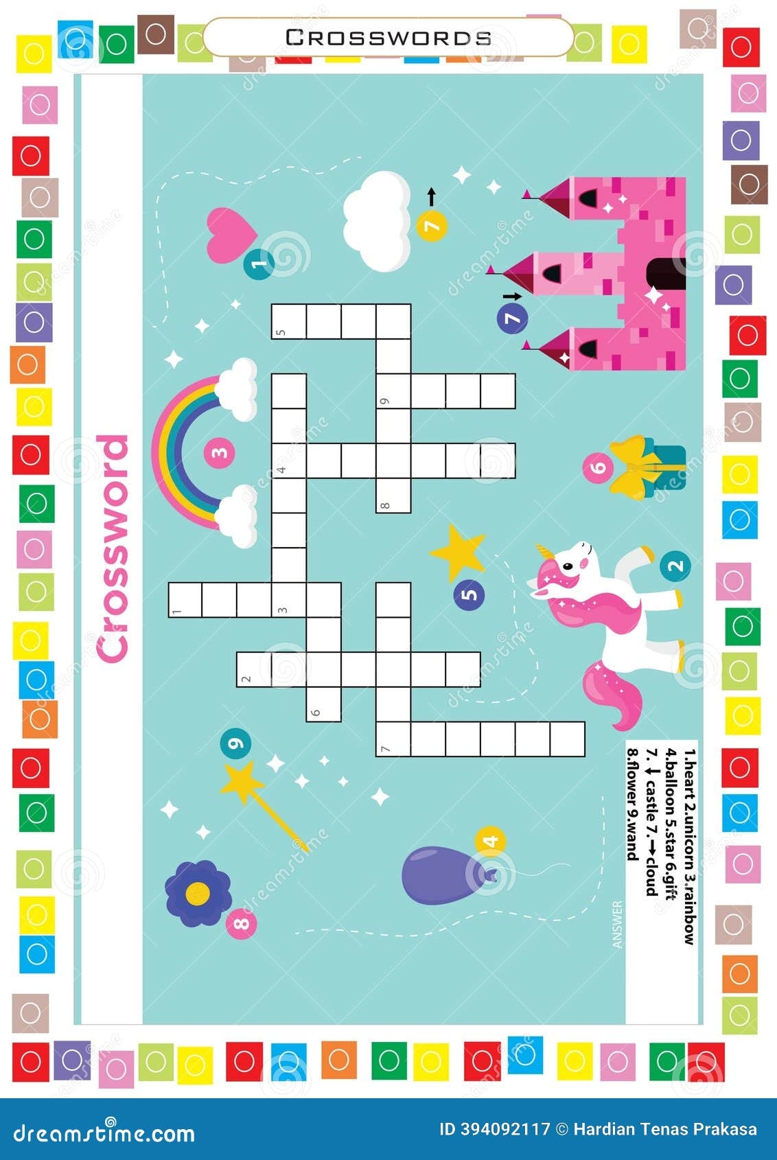 Colorful Crossword Stock Illustrations 2 028 Colorful Crossword Stock Illustrations Vectors Clipart Dreamstime