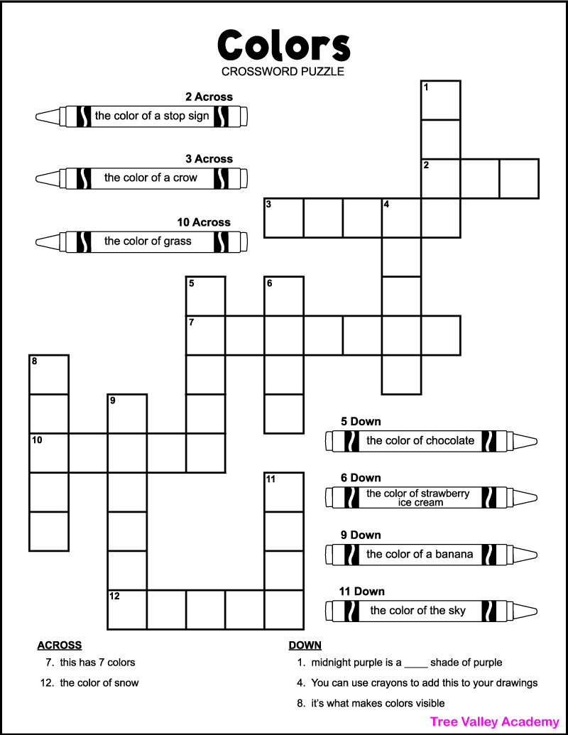 clues crossword puzzle clue