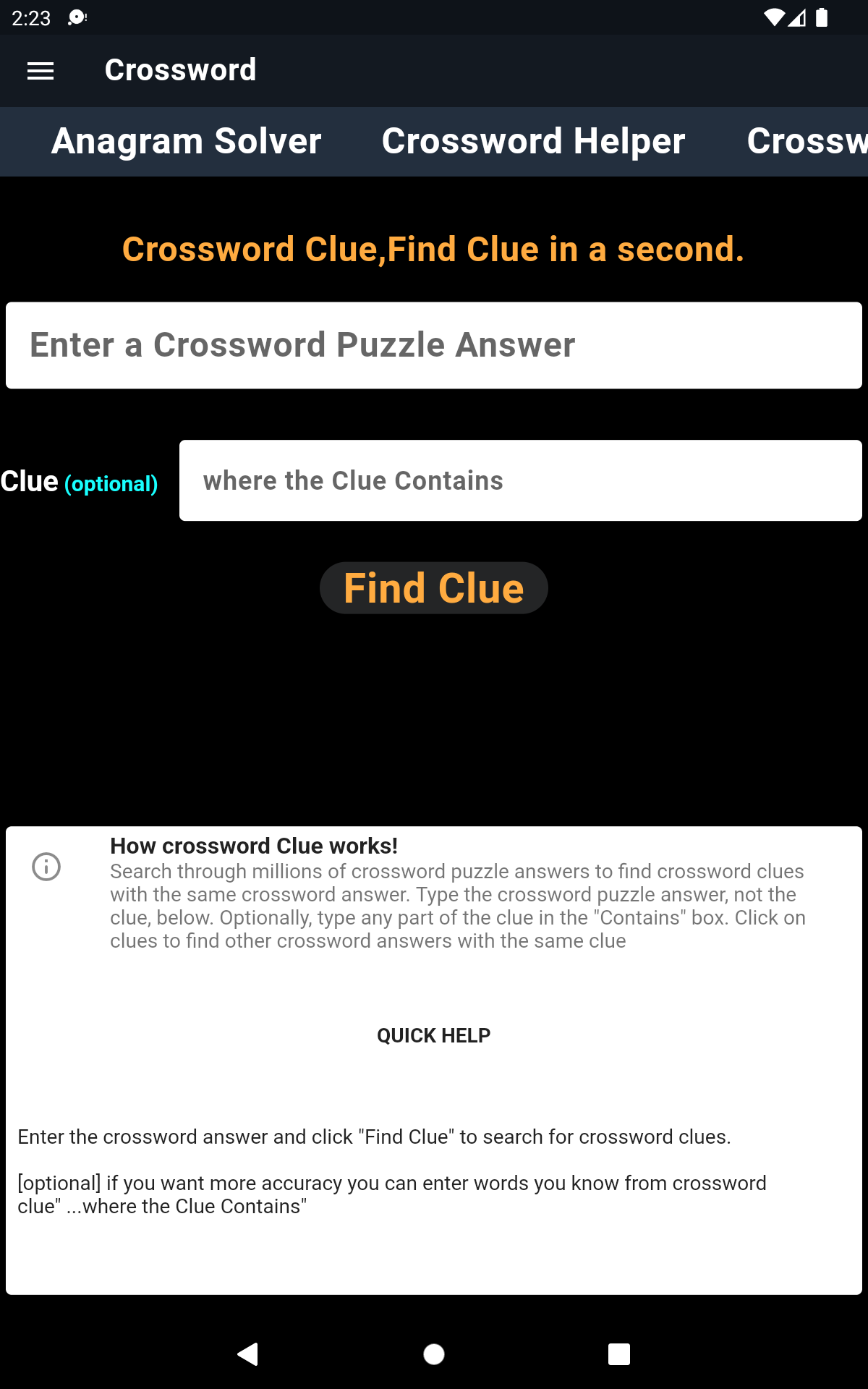 Crossword ALL IN ONE App On Amazon Appstore