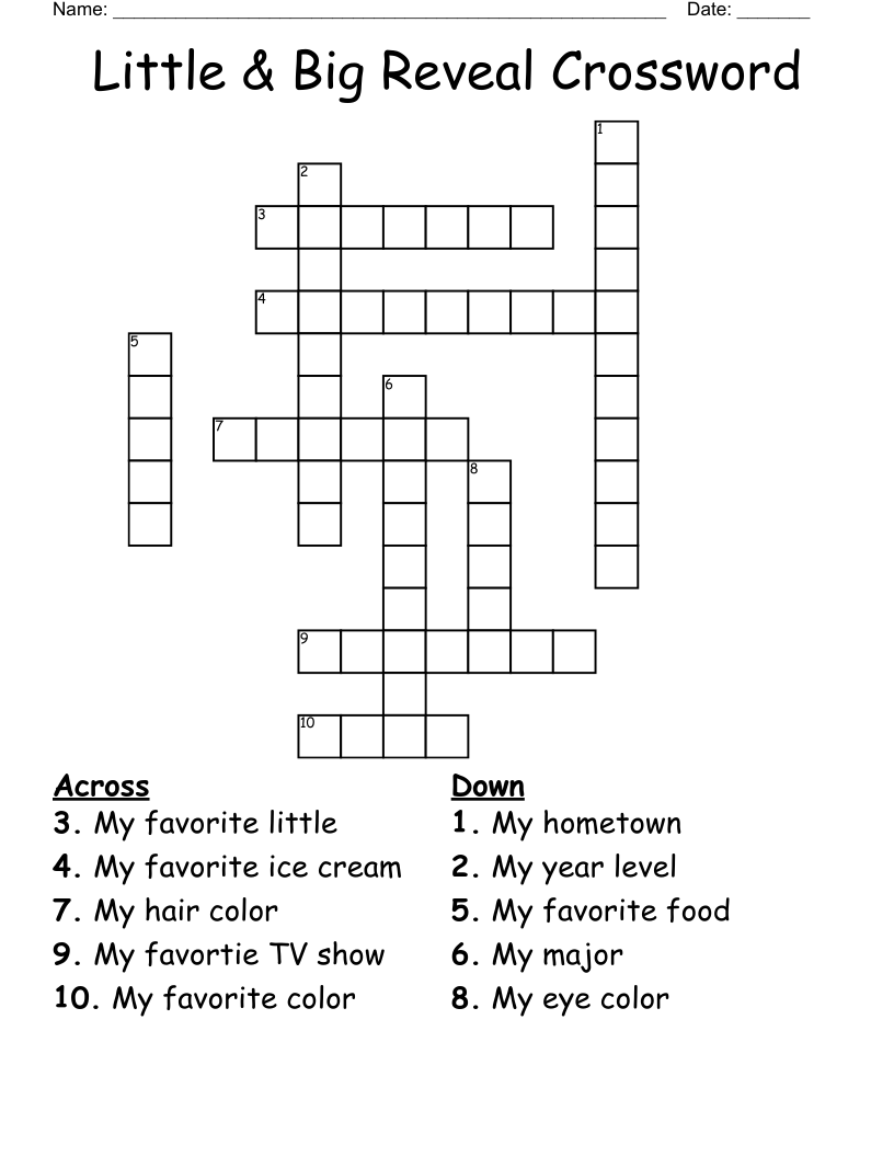Day 2 Clues Crossword WordMint
