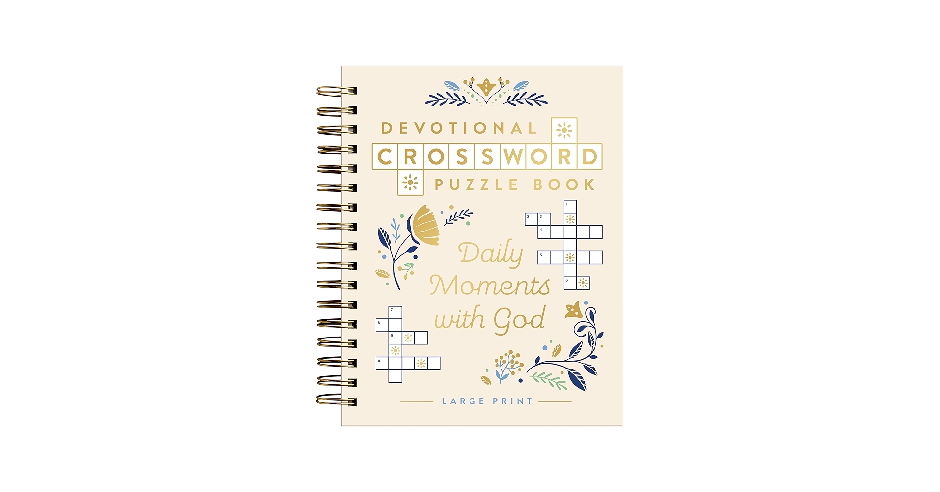 Devotional Crossword Puzzle Book Daily Moments With God DaySpring 9798886033755 Amazon Books