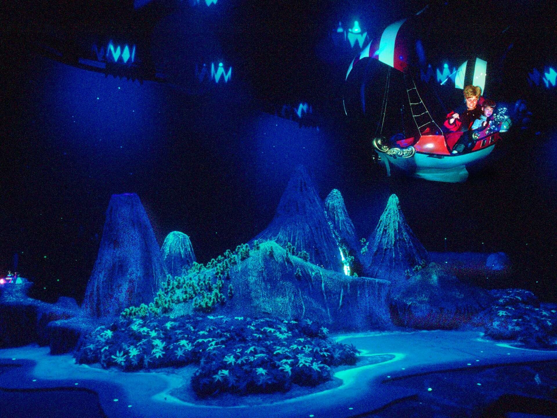 Disneyland s Peter Pan Ride Breaks Down Reveals Bill Sucks Graffiti