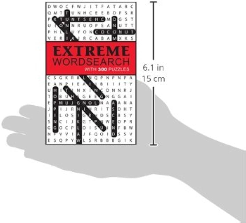 Extreme Wordsearch Puzzle Books Parragon Books 9781474815062 Amazon Books