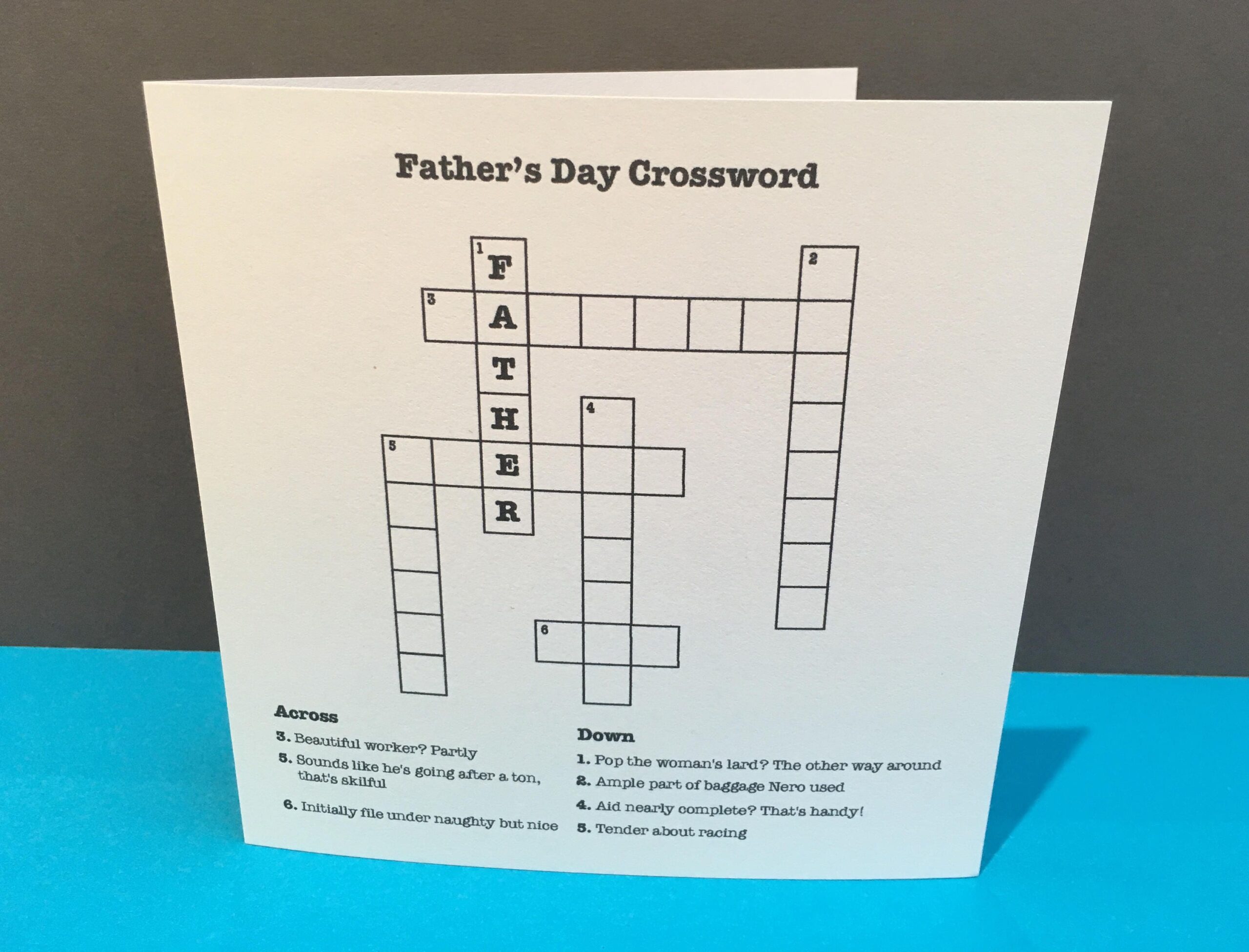 Father s Day Card Crossword Cryptic Crossword Crossword Puzzle Paper Handmade Greeting Card Card For Dad Etsy Sweden Father s Day Card Crossword Cryptic Crossword Crossword Puzzle Paper Handmade Greeting Card Card For Dad Etsy Sweden