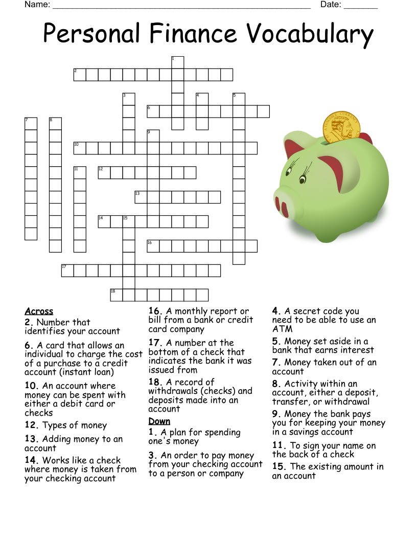 save on spending crossword
