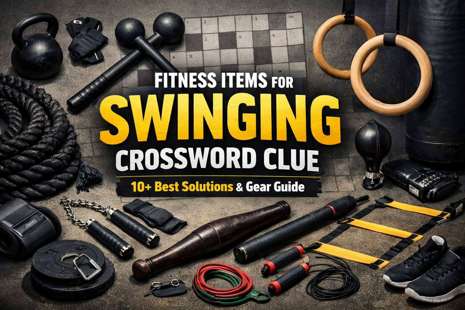 Fitness Items For Swinging Crossword Clue 10 Best Solution
