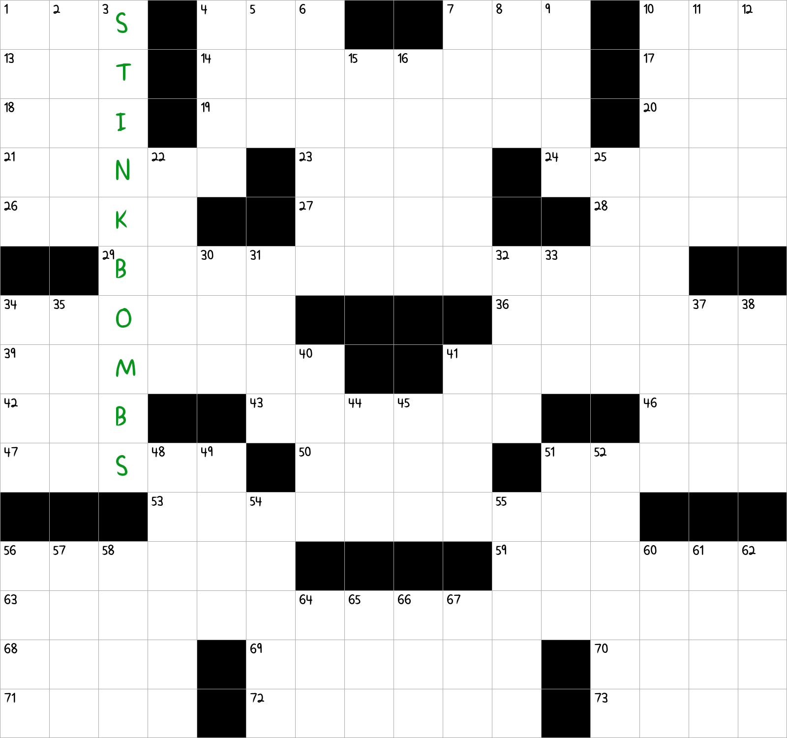 Foul smelling Prank Items NYT Crossword Clue November 6 2024