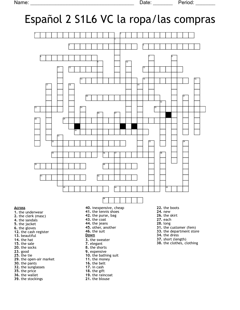 vodka brand crossword