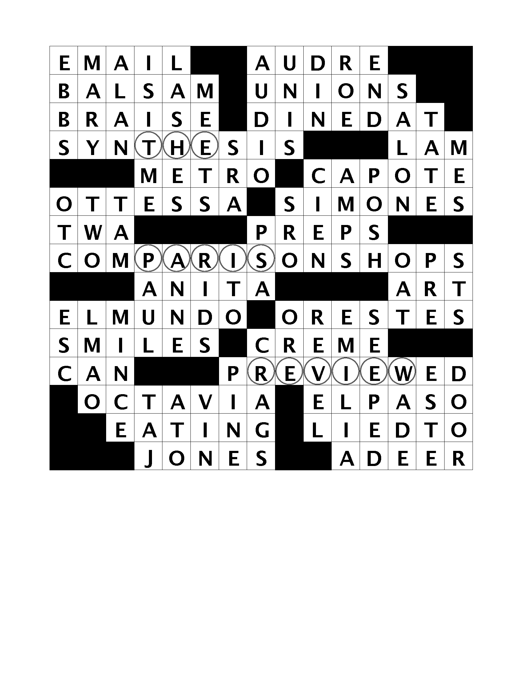 Issue No 250 A Crossword By Adrienne Raphel