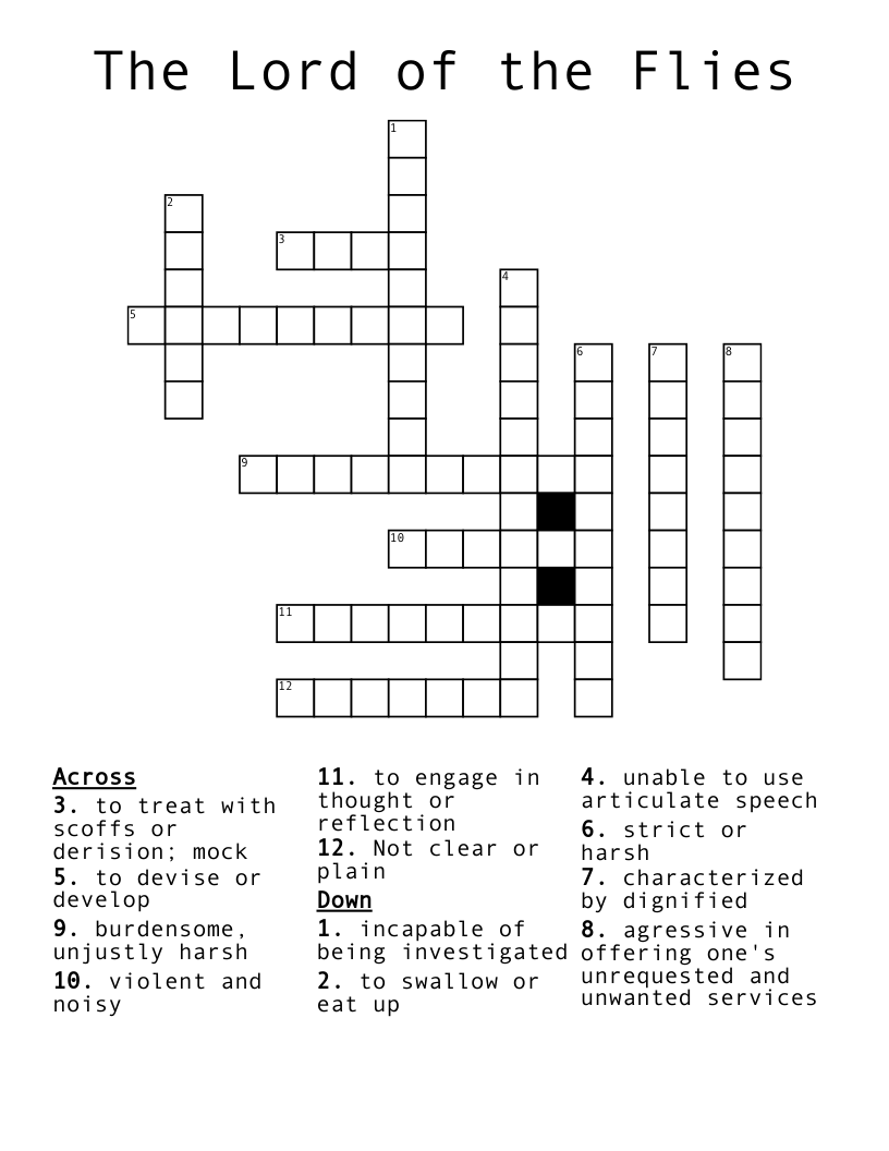 Lessons 10 Crossword Puzzel WordMint