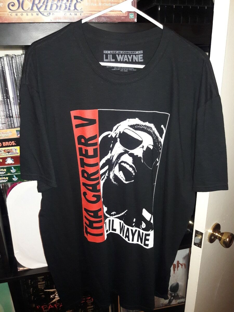 LIL WAYNE LIVE IN CONCERT T SHIRT WHAT THE F THOUGH THA CARTER V 2XL EBay