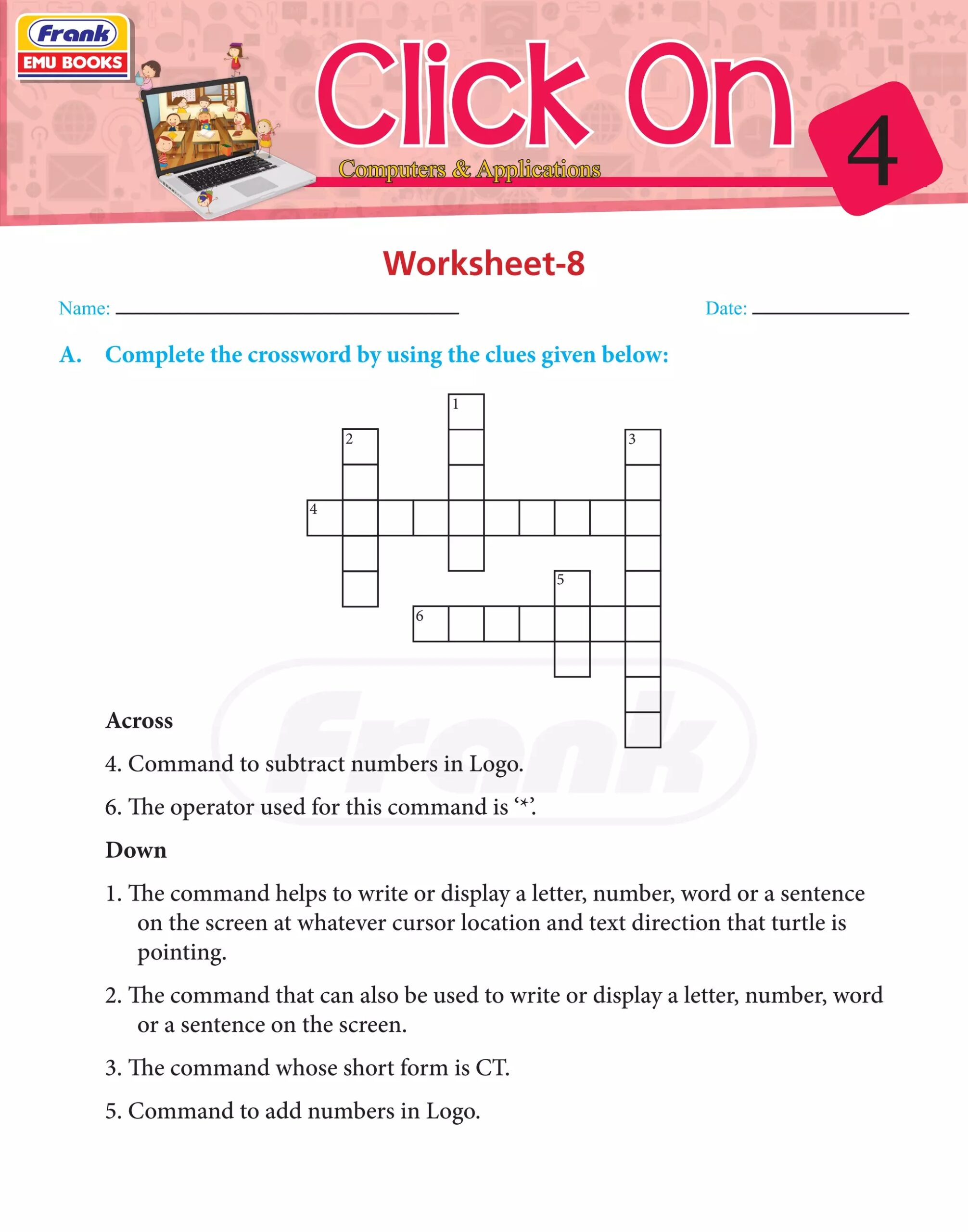 command crossword clue