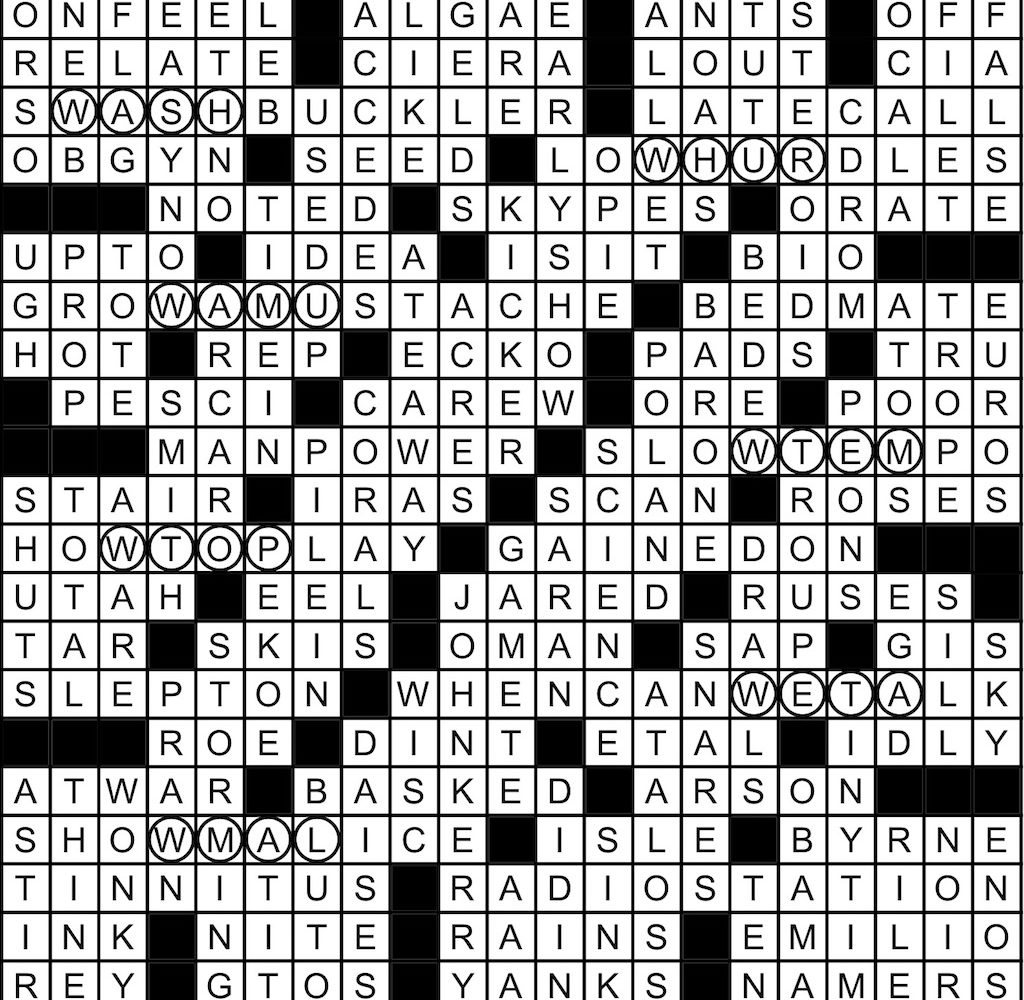 copy crossword clue