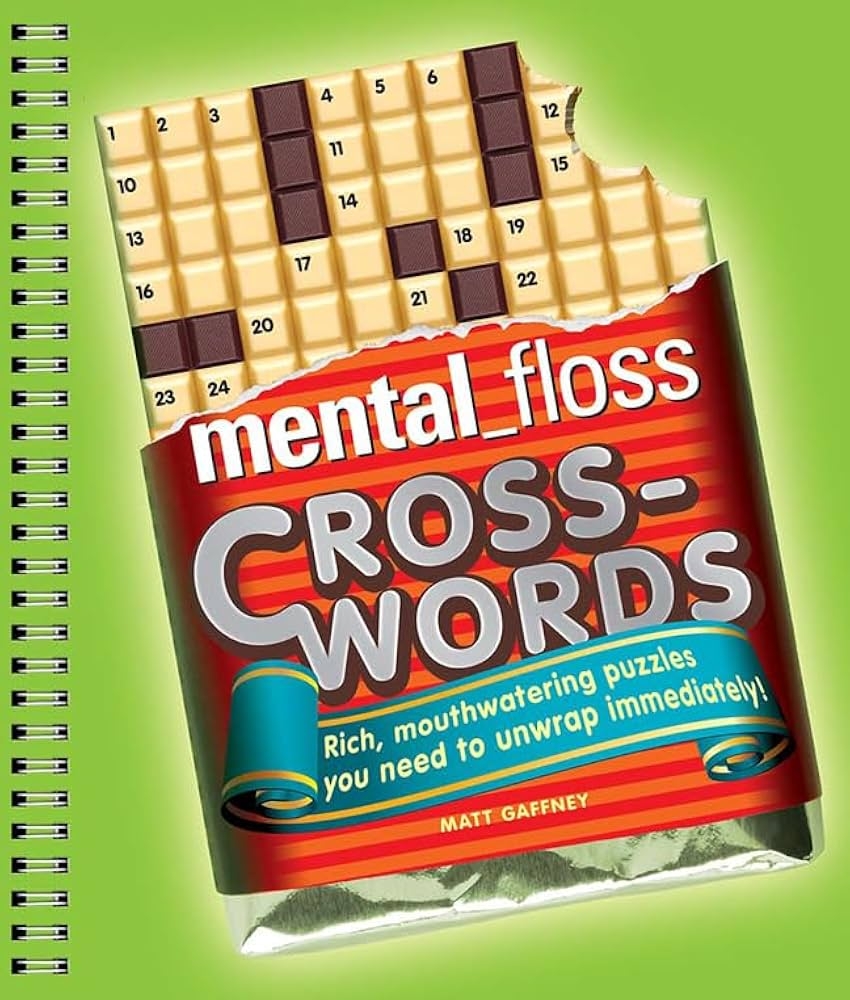 Mental floss Crosswords Rich Mouthwatering Puzzles You Need To Unwrap Immediately Gaffney Matt 9781402785511 Amazon Books