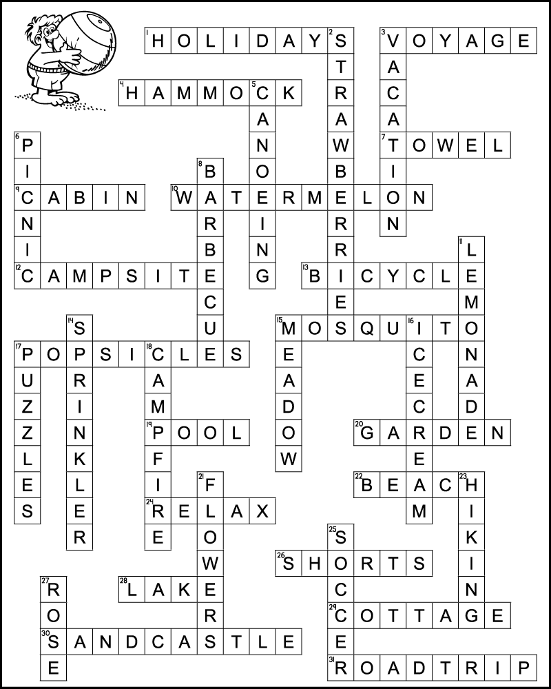 Middle School Summer Crossword Puzzle Tree Valley Academy Middle School Summer Crossword Puzzle Tree Valley Academy