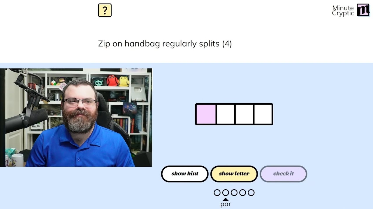 Minute Cryptic March 10th 2025 wordgames crypticcrossword crossword YouTube