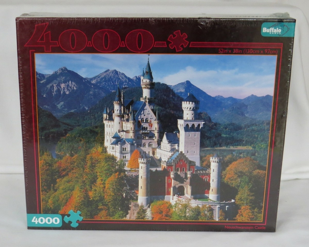 NEUSCHWANSTEIN CASTLE Germany 4000 Piece Jigsaw Puzzle Buffalo Games New EBay