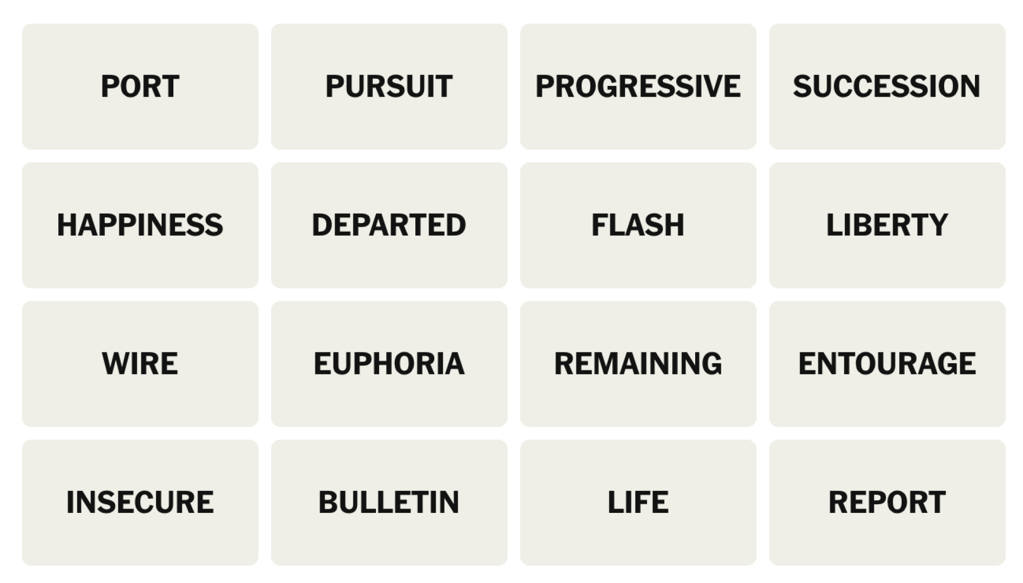 NYT Connections Answer For Today June 22 2025 Lifehacker