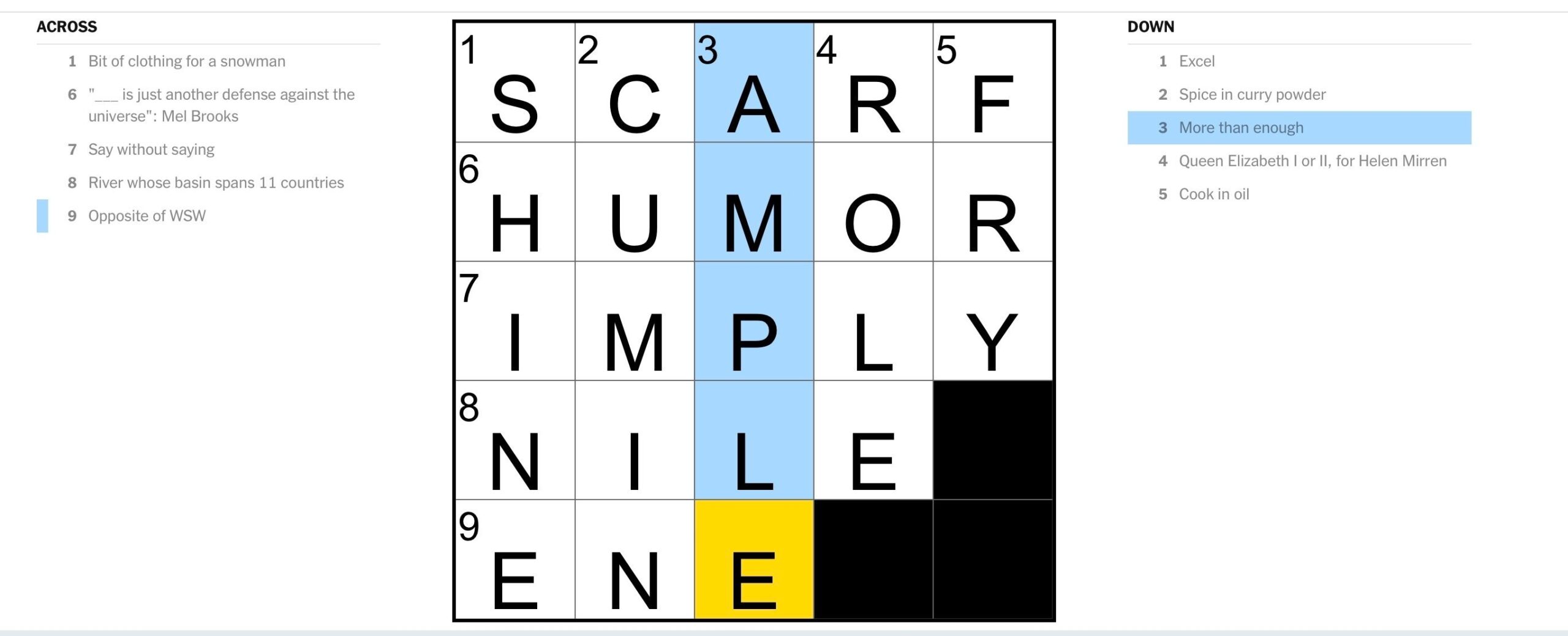 NYT Mini Crossword Hints Clues And Answers For Tuesday January 27 2026 Technobezz NYT Mini Crossword Hints Clues And Answers For Tuesday January 27 2026 Technobezz