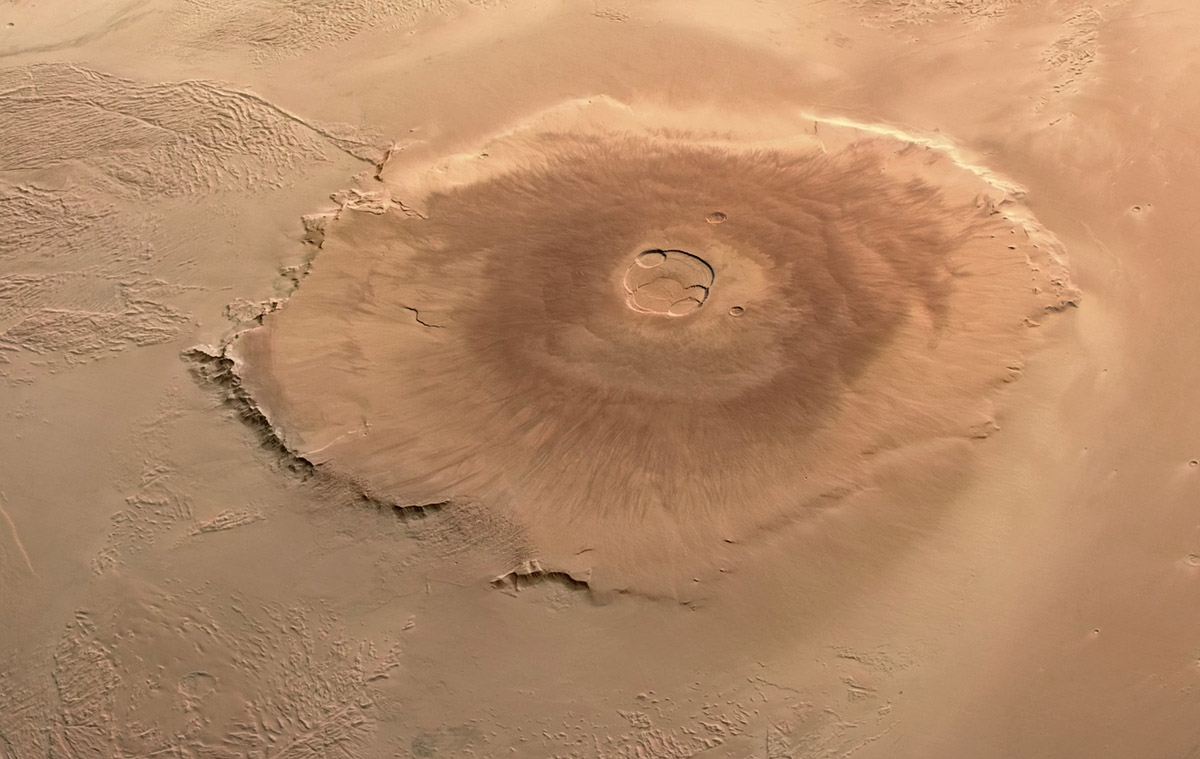 Olympus Mons Largest Volcano In The Solar System BBC Sky At Night Magazine