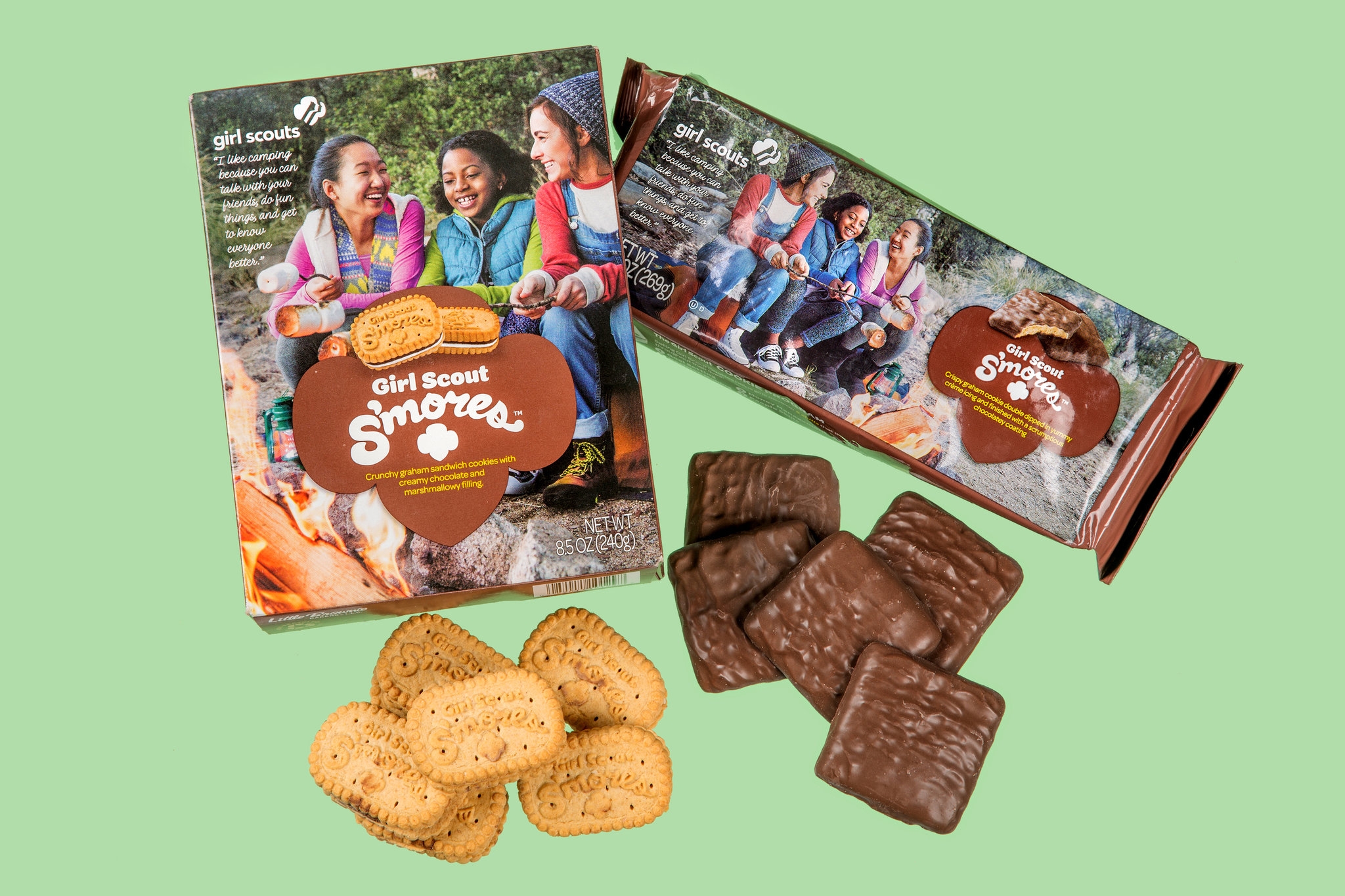 One Cookie 2 Versions Why Girl Scout S mores Won t All Be The Same The New York Times