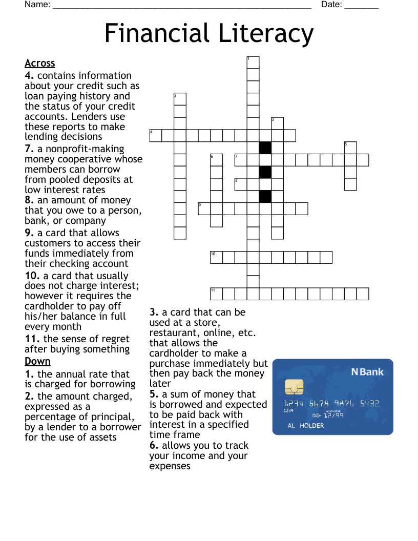 Online Shopping Vocabulary Crossword WordMint