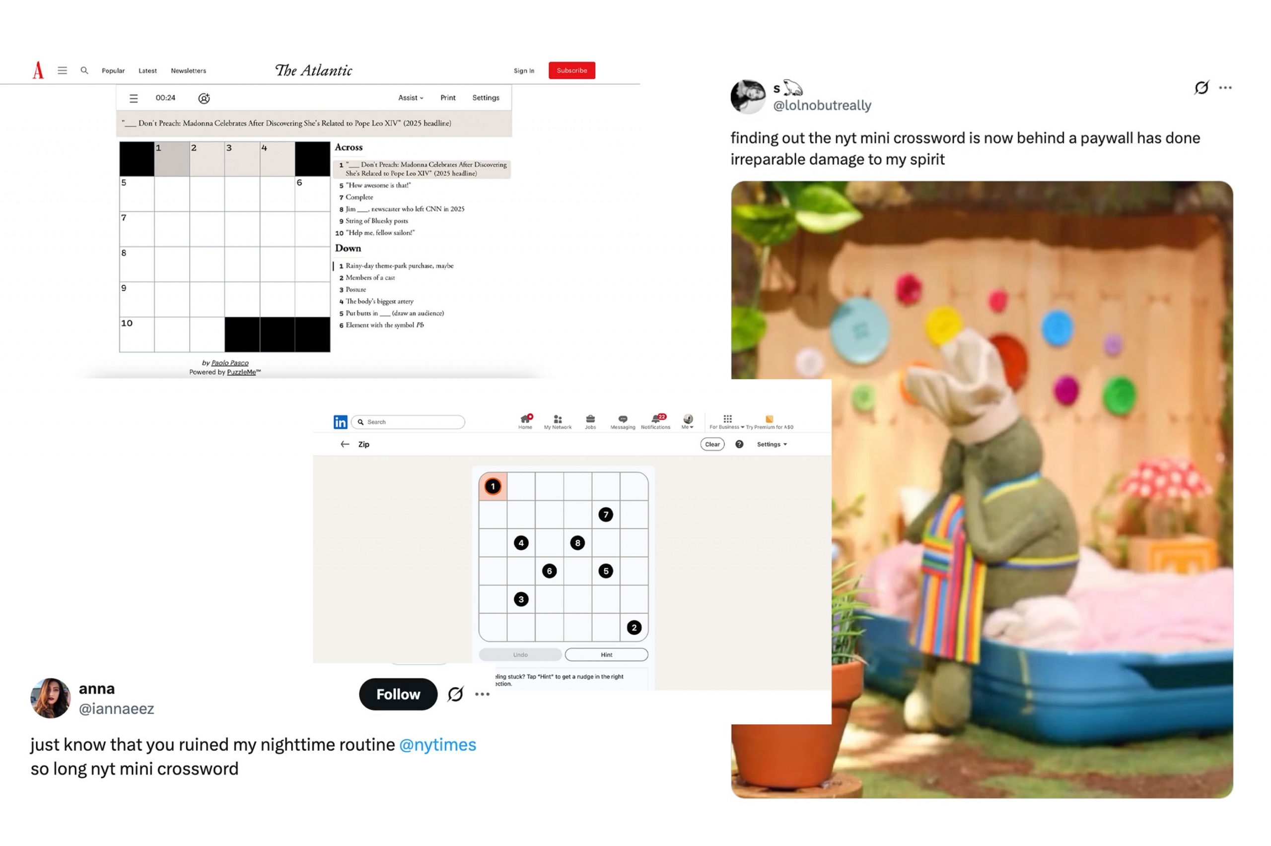 Other Free Online Puzzles To Play Since NYT Took Mini Crosswords RUSSH