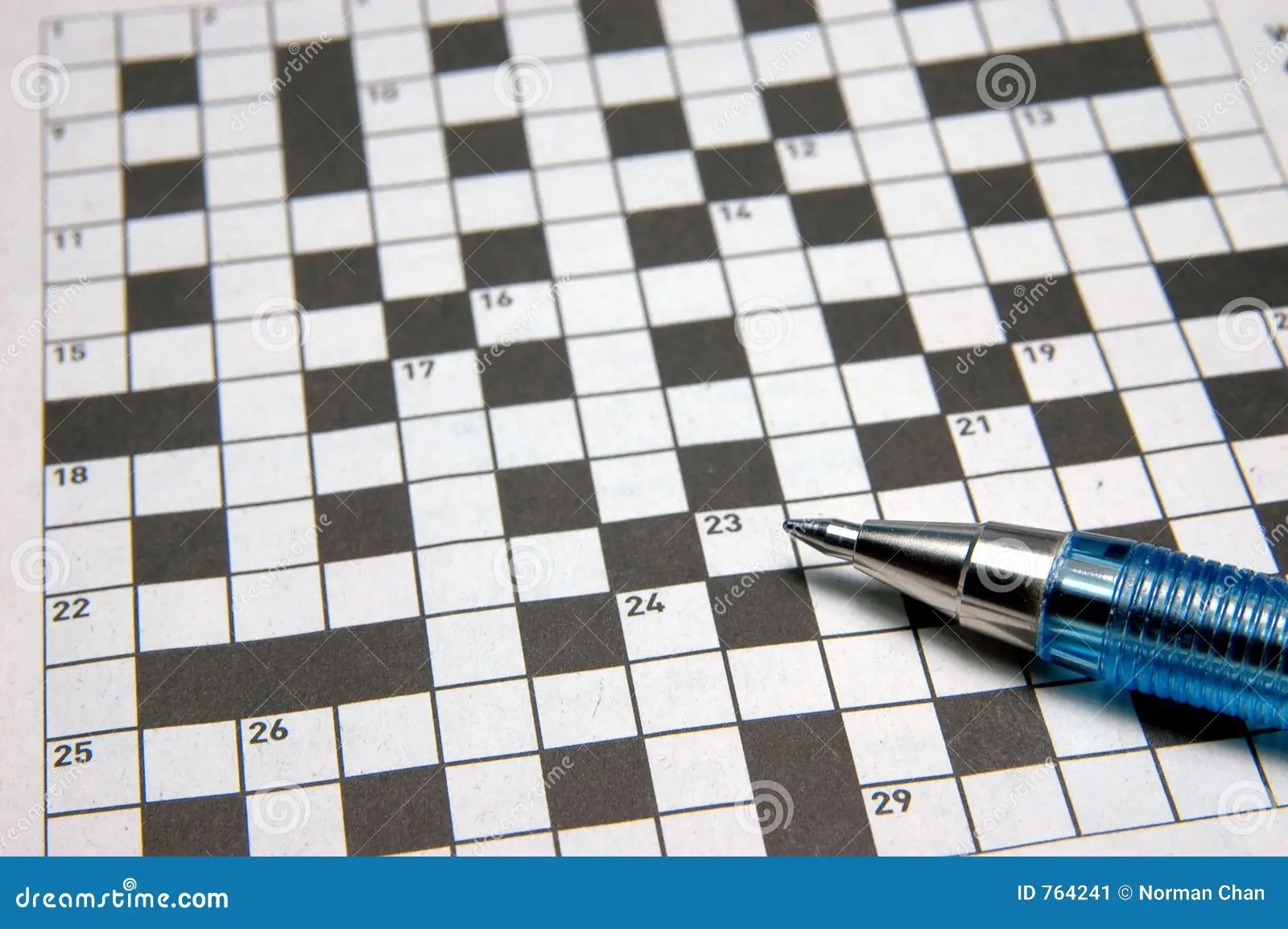 de plume crossword clue