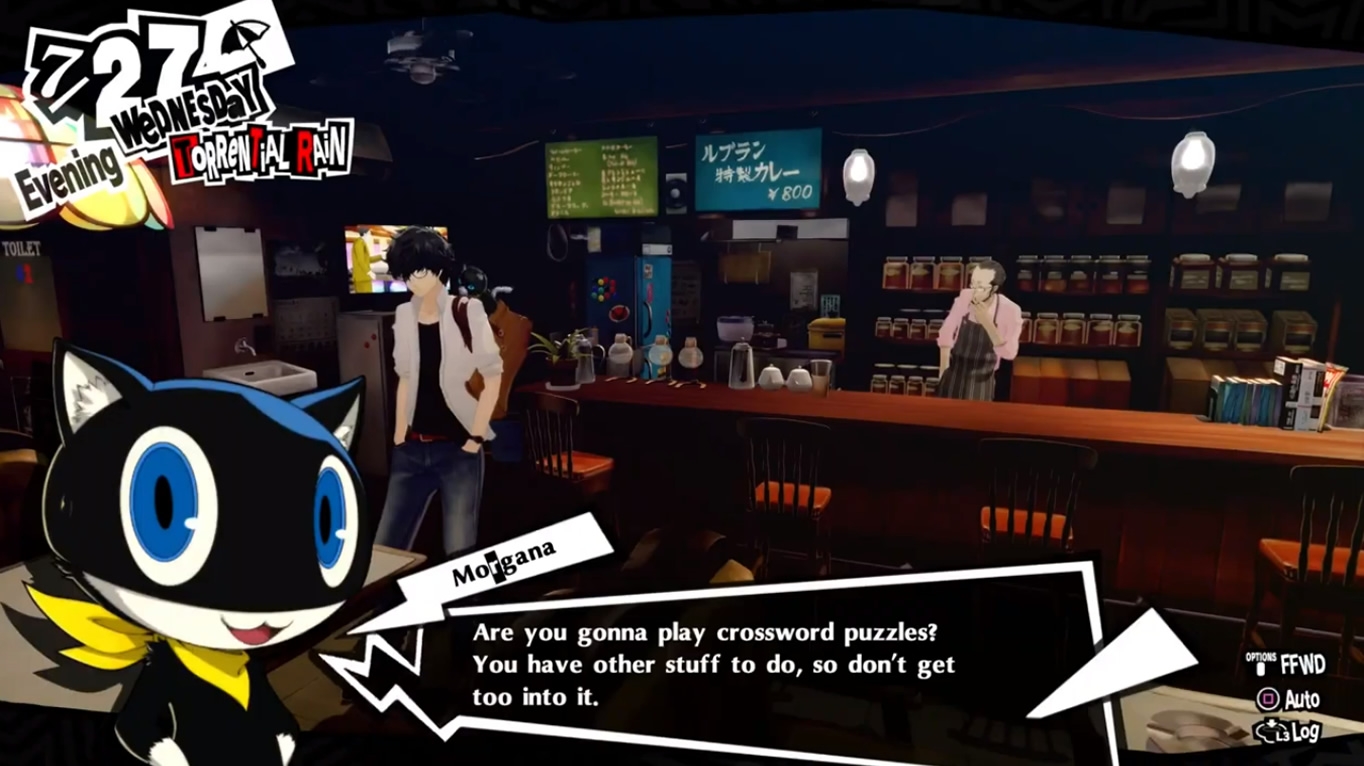 crossword puzzle persona 5
