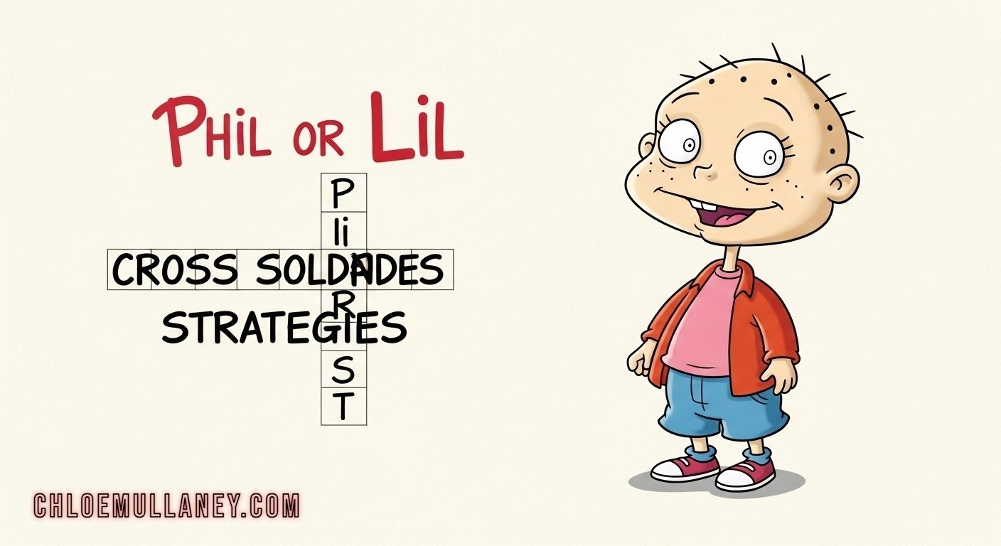 Phil Or Lil Of Rugrats Crossword Solving Strategies Chloe Mullaney