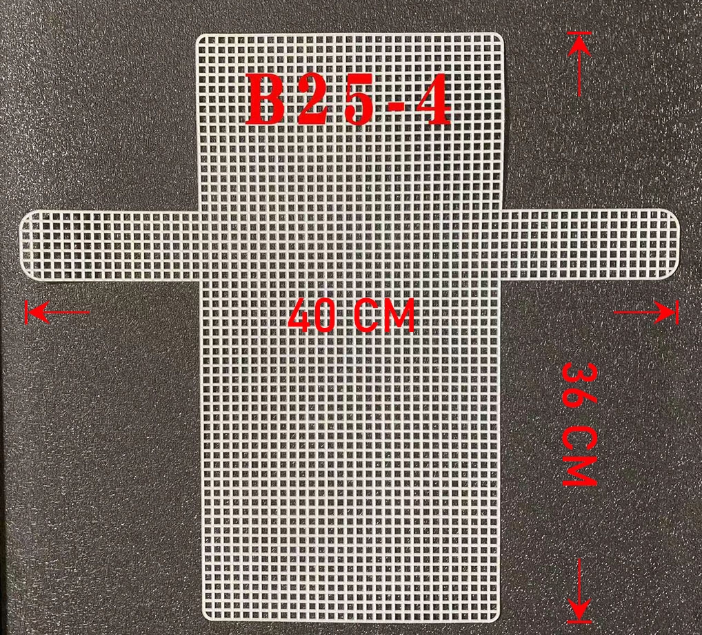 Plastic Mesh Sheet 6 Pcs Black Plastic Canvas Sheets 11 8x7 9 Inch Mesh For Embroidery Knitting Crafts Plastic Canvas For Bag Making