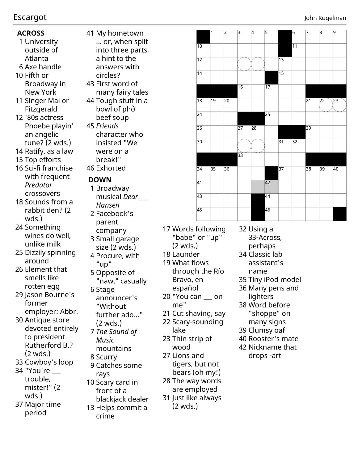 Play On Words Gainesville Resident Creates New York Times Crosswords Bristow Beat Play On Words Gainesville Resident Creates New York Times Crosswords Bristow Beat