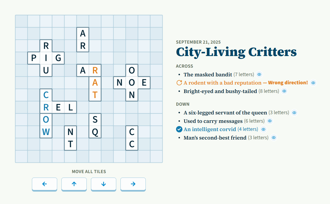 plays with 3 down crossword