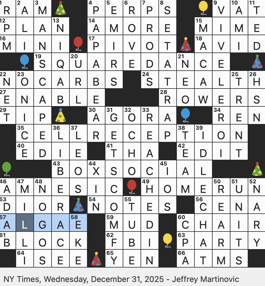 Rex Parker Does The NYT Crossword Puzzle 2025