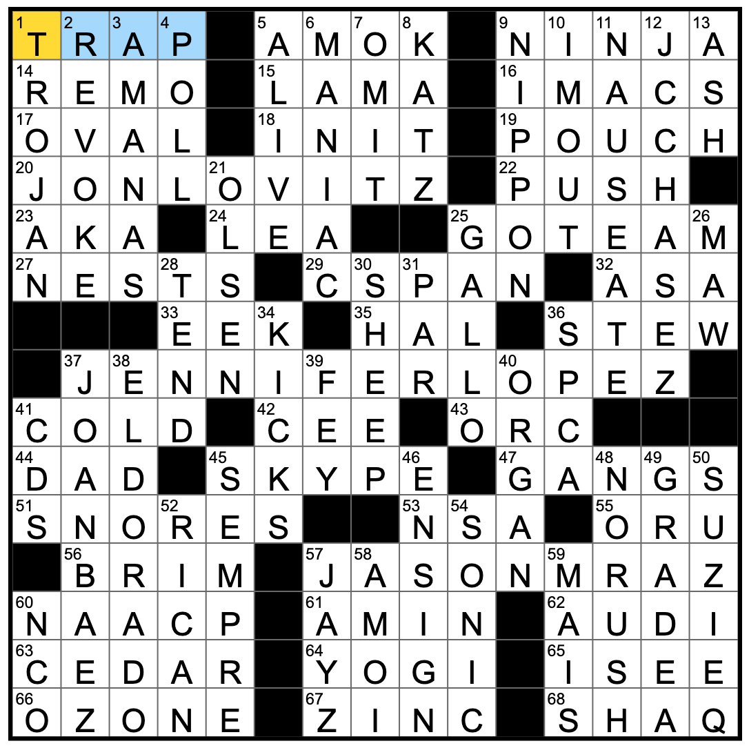 Rex Parker Does The NYT Crossword Puzzle Eastern Mystic TUES 10 29 19 Section Of A Record Store Stealthy Fighter Mythical City Of Gold