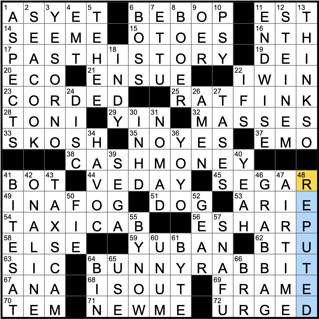 Rex Parker Does The NYT Crossword Puzzle Folgers Alternative TUE 7 9 19 Automated Producer Of Spam The Highwayman Poet Spaced Out Mentally Rex Parker Does The NYT Crossword Puzzle Folgers Alternative TUE 7 9 19 Automated Producer Of Spam The Highwayman Poet Spaced Out Mentally